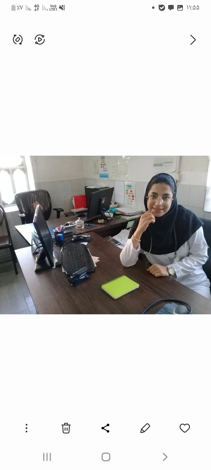 معصومه خدابخشی سامانی کارشناس مامایی