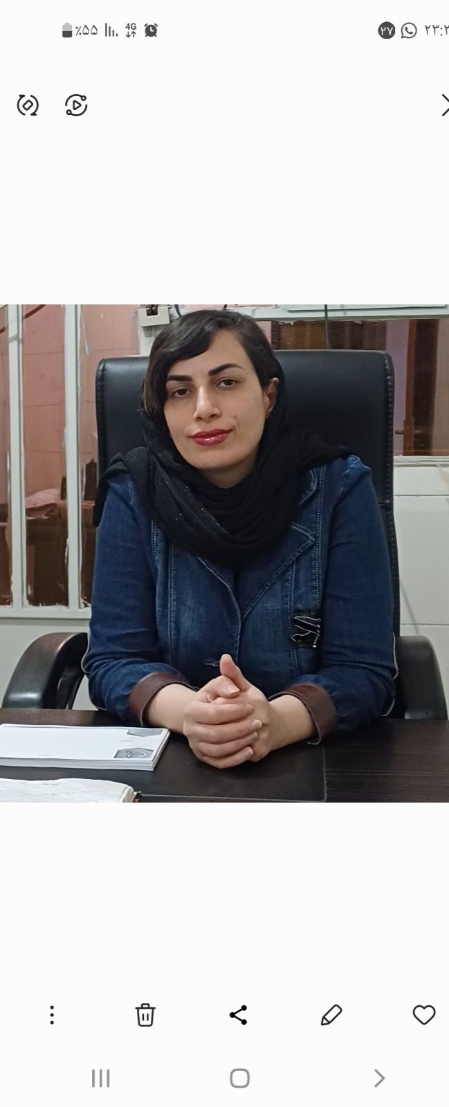دکتر افسانه طاهری کارشناس مامایی
