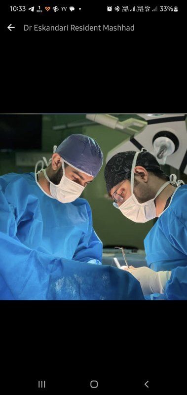 دکتر علی نجفی سمنانی فلوشیپ جراحی درون بین، متخصص جراحي عمومي