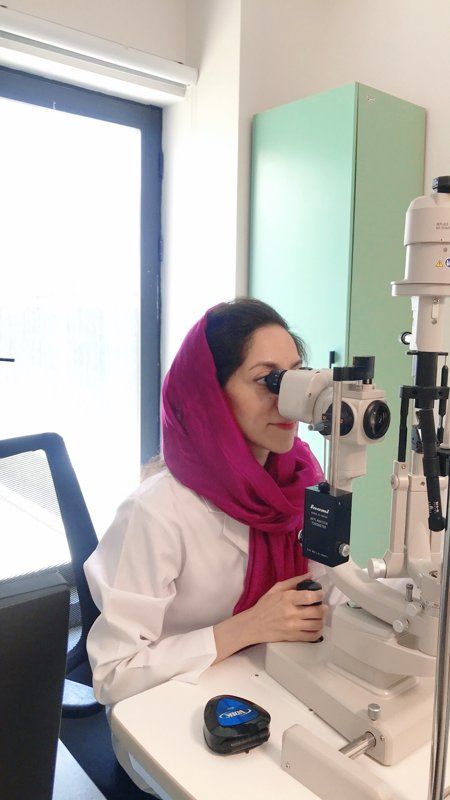 سمیرا سرمدی فلوشیپ قرنیه و خارج چشمی