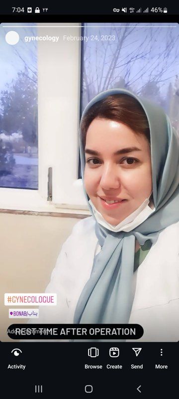 عصمت سادات کاظمی انامق متخصص زنان و زایمان