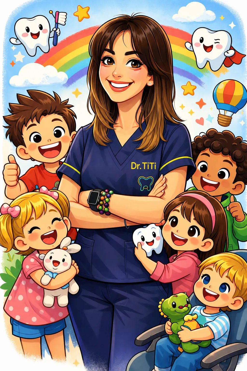 دکتر آزاده تی تی دژ دندانپزشک کودک و نوجوان کرج