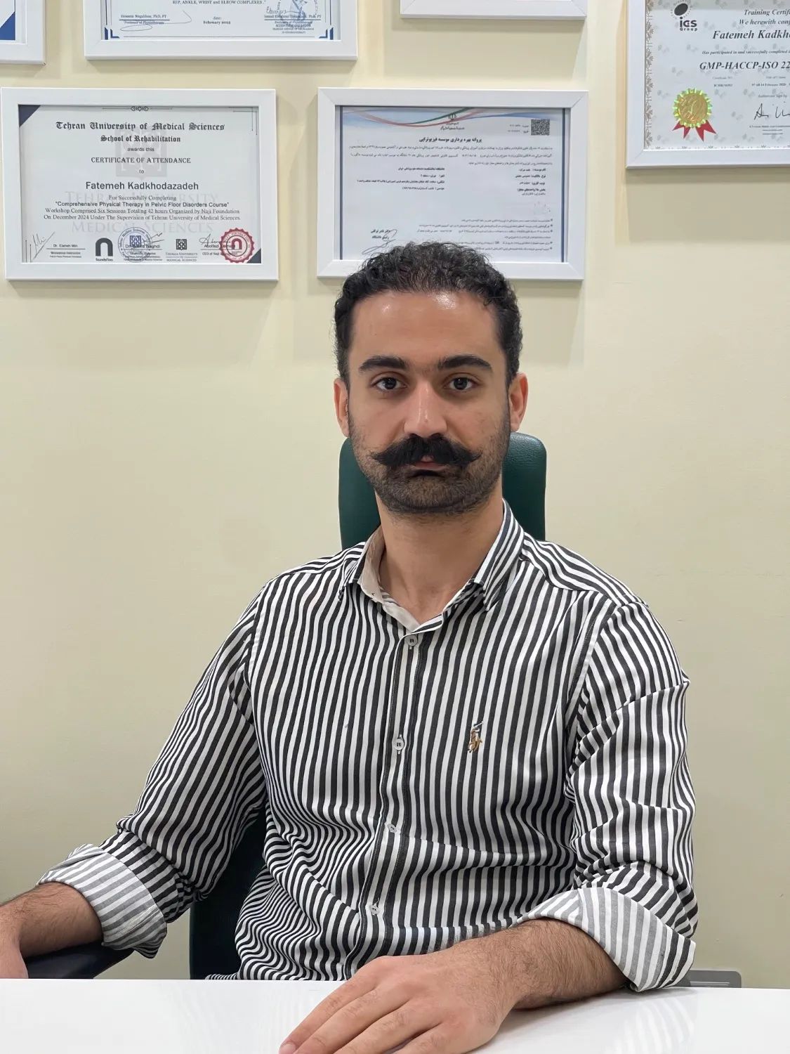 محمد مسعودی کارشناس ارشد فیزیوتراپی ورزشی