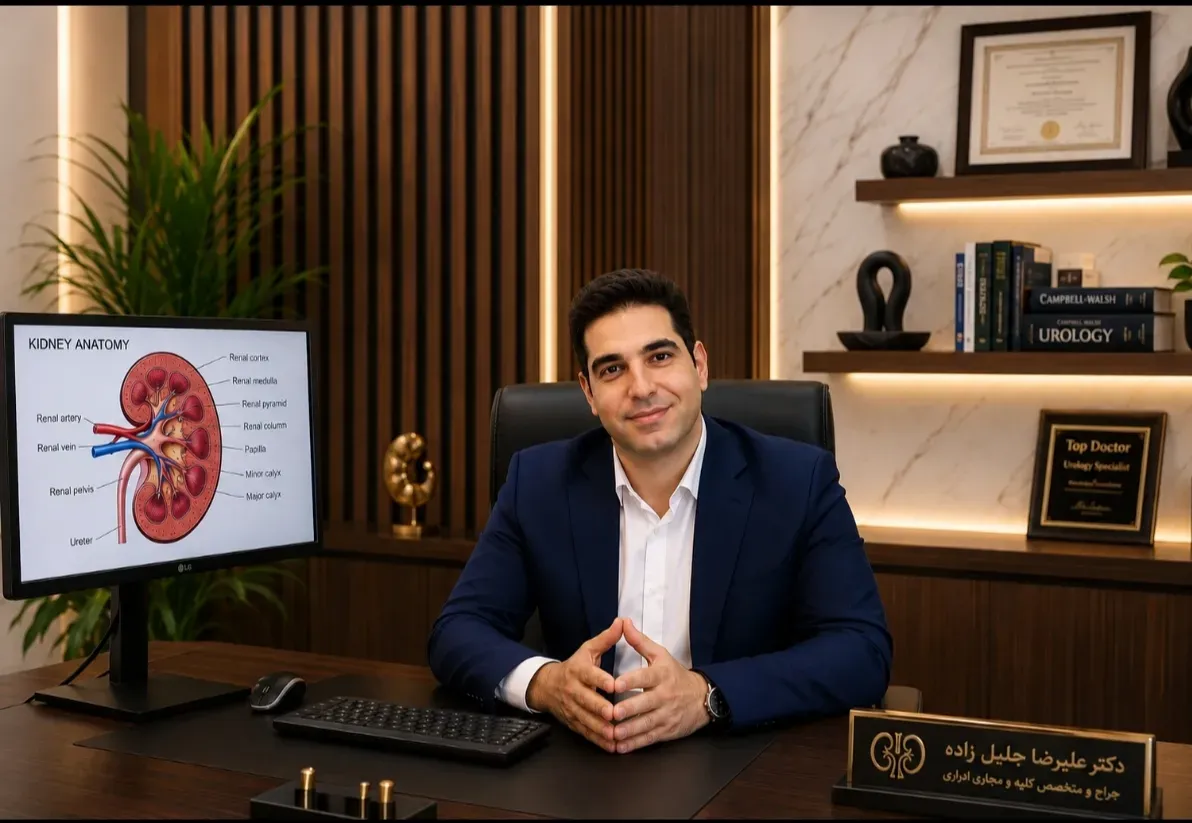 دکتر علیرضا جلیل زاده متخصص جراحی کلیه و مجاری ادراری تناسلی, دکترای پزشکی