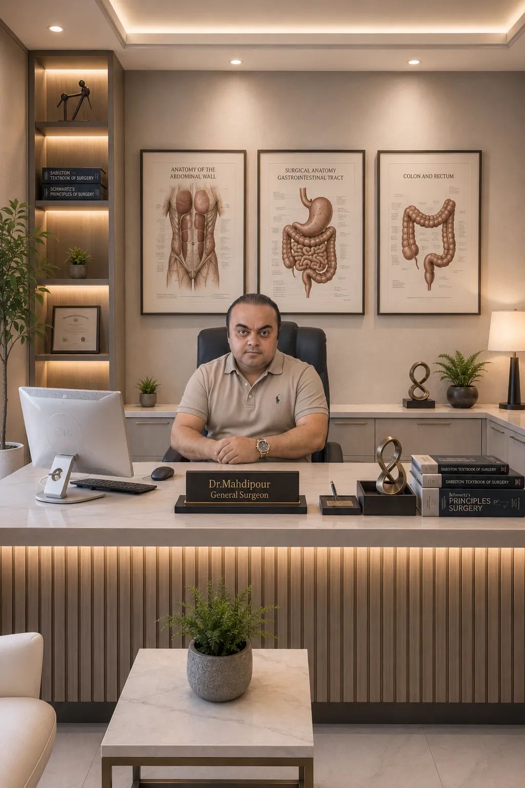 دکتر داود مهدی پورآقاباقر بورد تخصصی جراحی عمومی