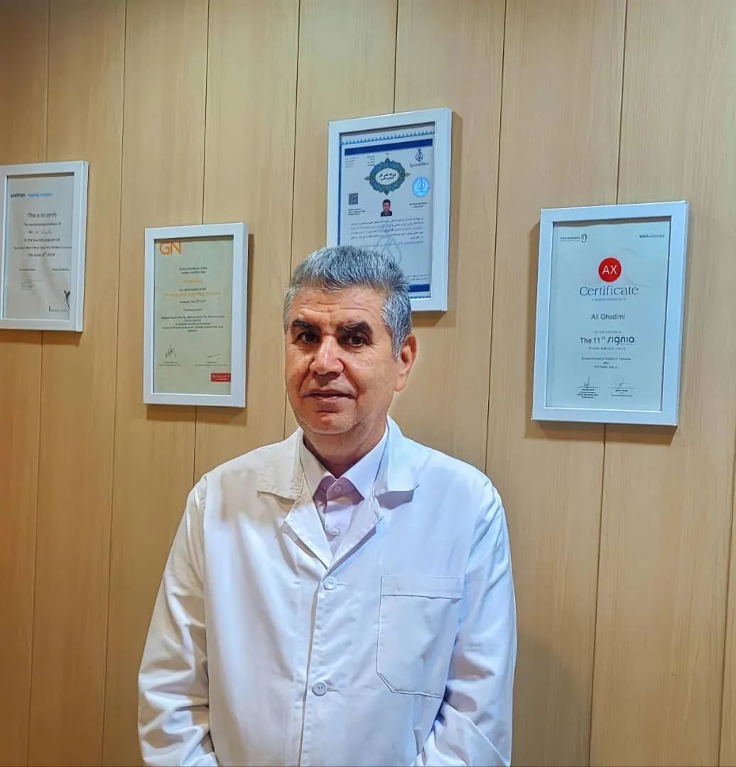 علی قدیمی کارشناس شنوایی شناسی