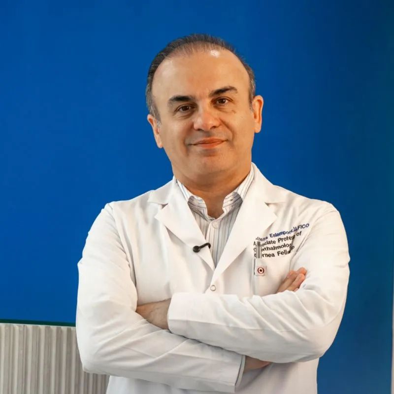 علیرضا اسلامپور فلوشیپ بیماریهای قرنیه و خارج چشمی, متخصص چشم پزشکی, دکترای پزشکی