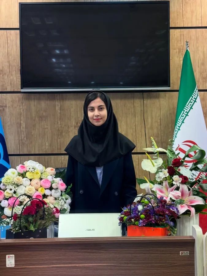ثنا اصلانی برقانی دانشجوی دکترای تخصصی اعضای مصنوعی