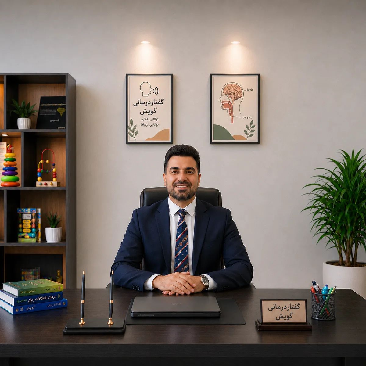 کارشناس بهنام حافظی کارشناس ارشد گفتاردرمانی