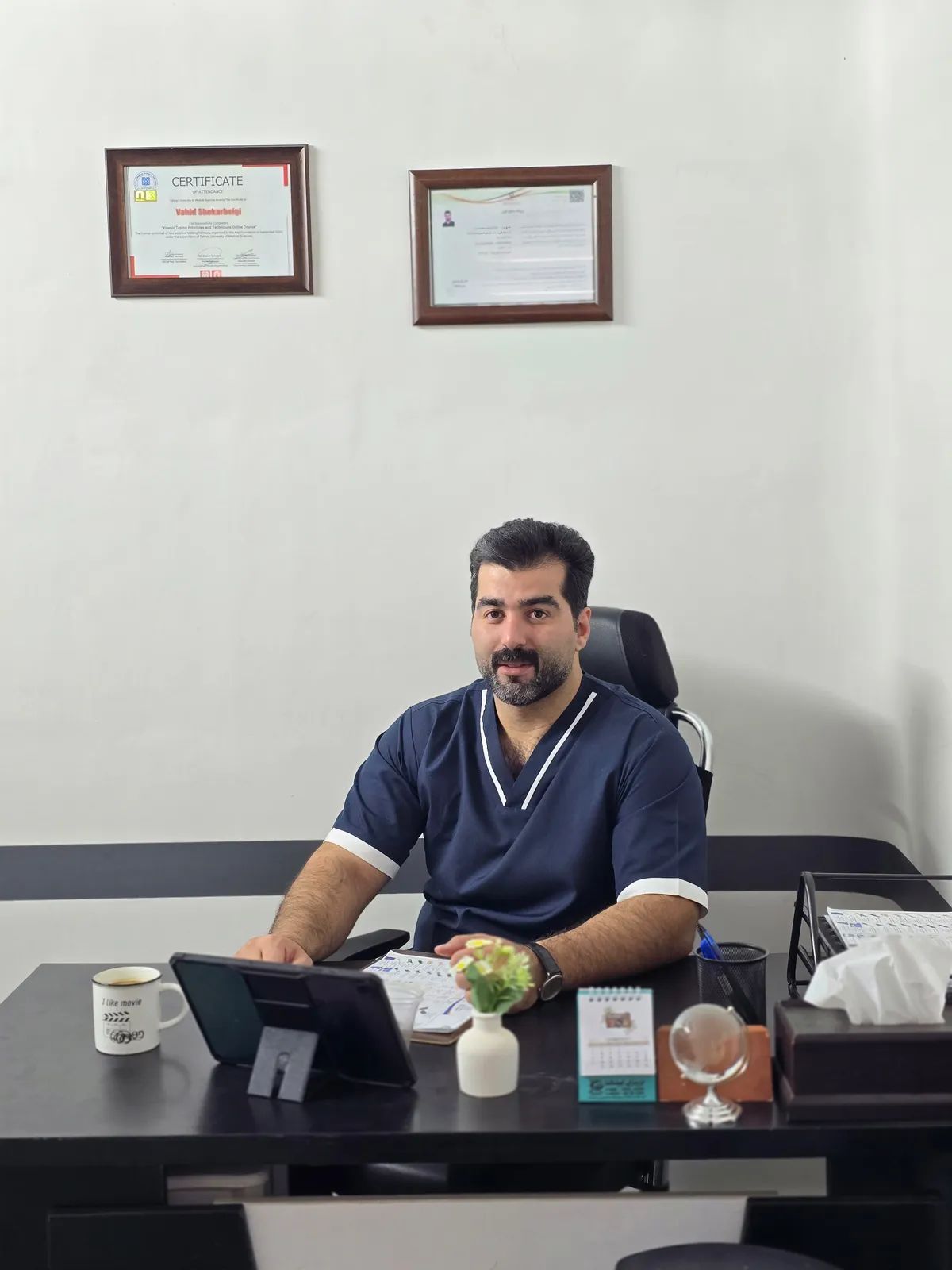 وحید شکربیگی کارشناسی فیزیوتراپی