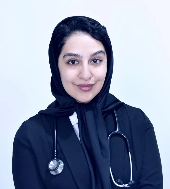دکتر سمانه رحیمی بادافشانی دکترای حرفه‌ای پزشکی(پزشک عمومی)